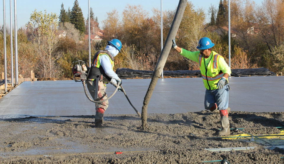 Concrete vibrator