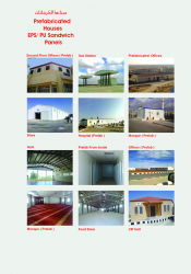 Prefabricated Houses EPS/PU Sandwich Panels